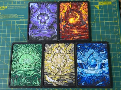 MTG Commander DeckBox inlay Magic the Gathering v2