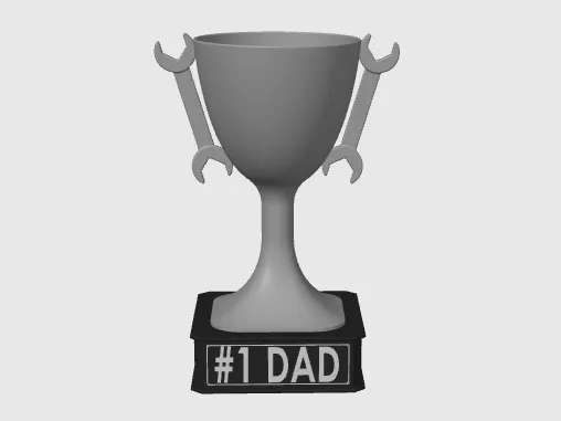 #1 Dad Trophy