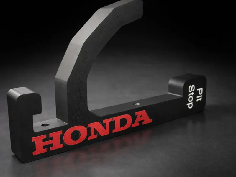 Soporte para casco de moto con percha (Honda)