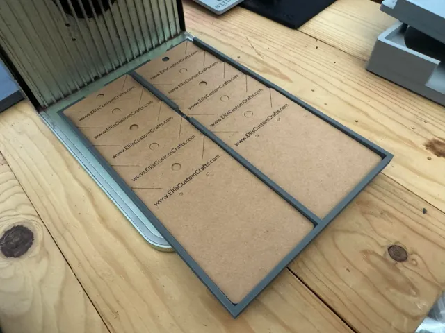 Large Earring Card Jig for xTool F1 Laser Engraver