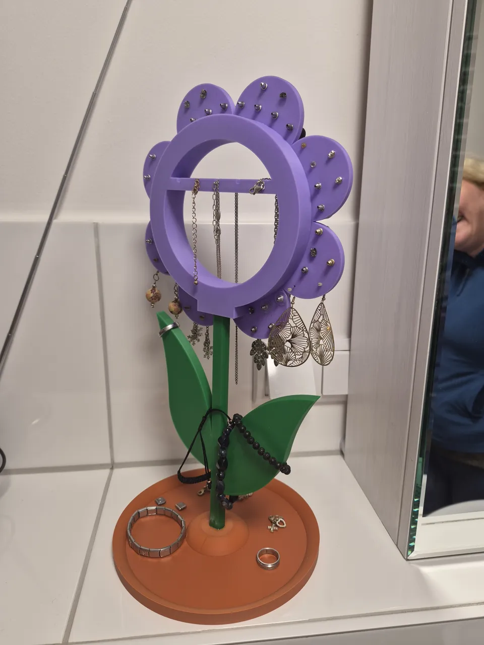 Ohrsteckerblume view 3