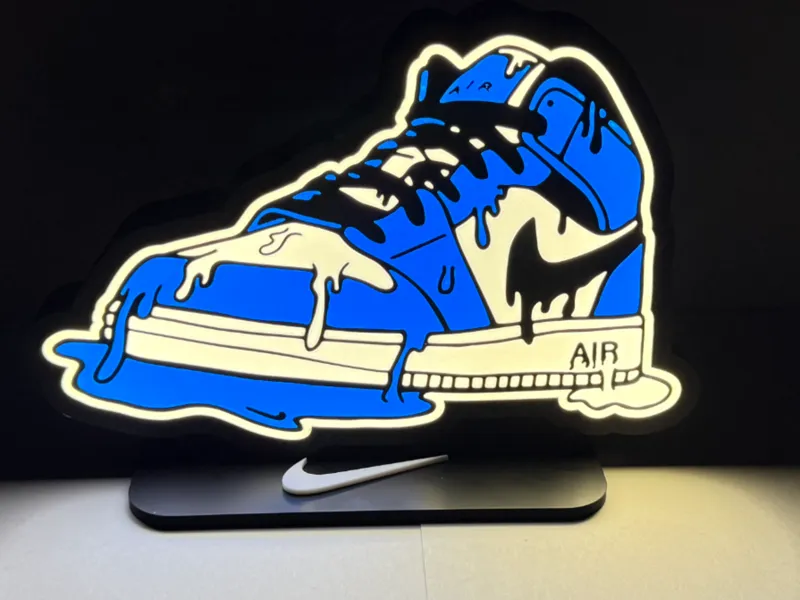 Air Jordan Nike Lightbox LED Desktop Stand
