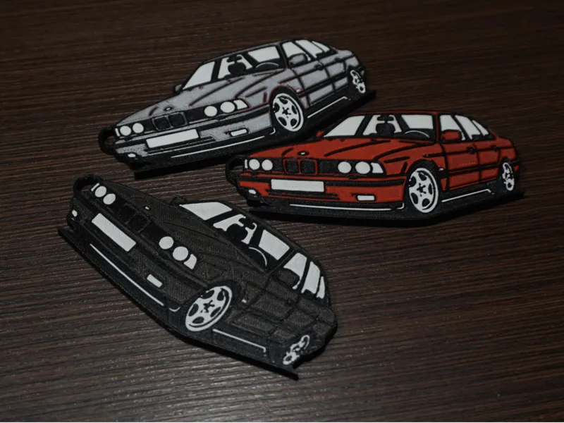 BMW E34 keychain