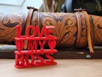 Ultimate office 3D ambigram V3