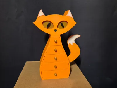 Jewelry Box - Fox