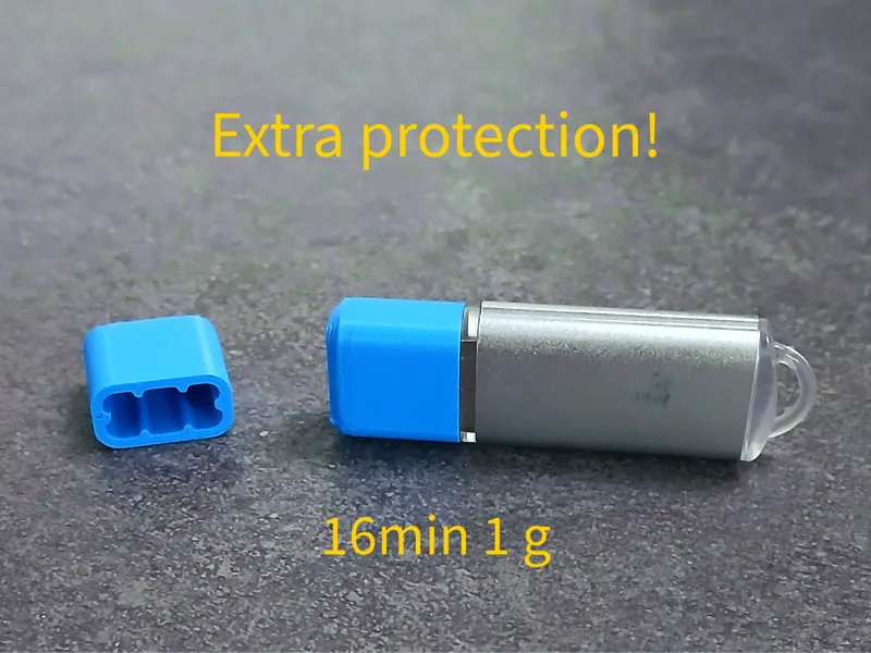 Usb-A port protector (won't fall of!!)