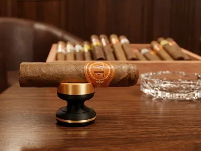 Two-Tone Cigar Rest (Luxury Design)