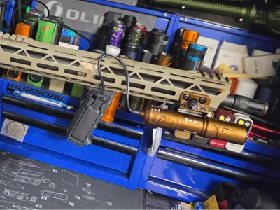 M-Lok Foregrip Picatinny Rail For Pressure Switch