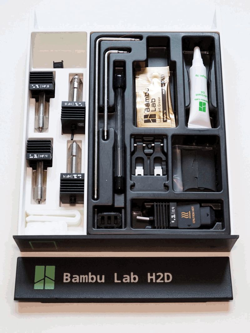 Bambu H2D /A1 mini Accessory Drawer System 