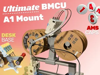 Ultimate A1 BMCU Spools Top Rail / Desk Mount