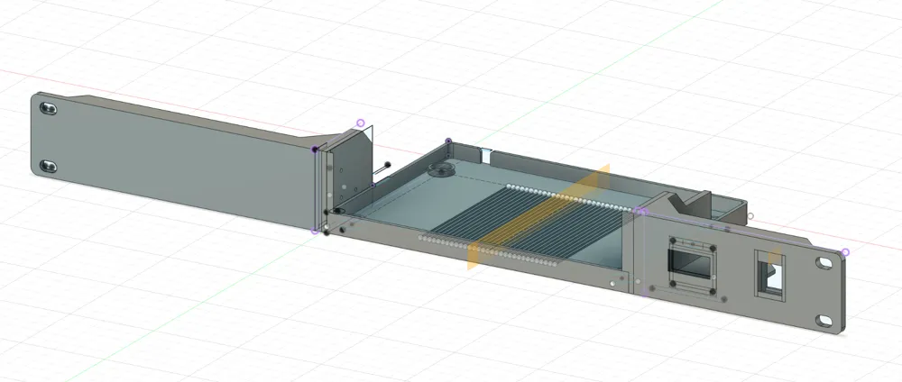 Alcatel G-011G-P Rack Mount by kangguru - MakerWorld