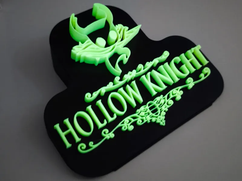 Hollow Knight Logo Stander