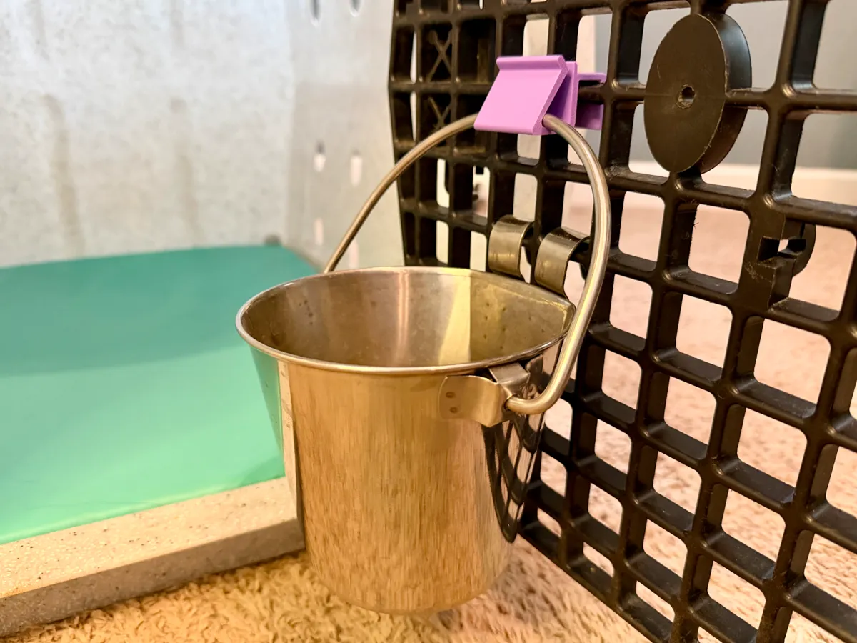 Ruffland Kennel Water Bucket Hook (Large/Interm) - Free 3D Print Model ...