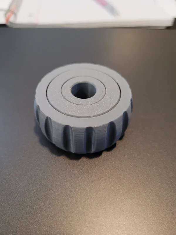 Gyro fidget imprimé en une pièce