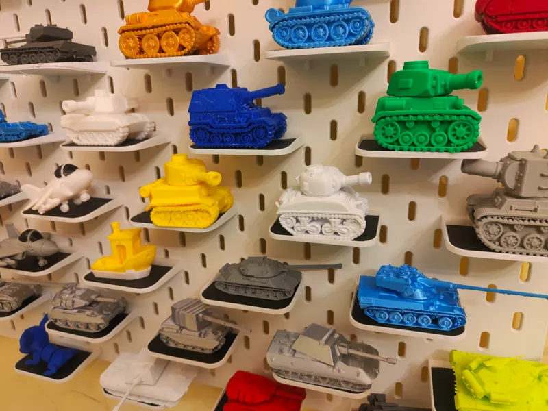 Display Stand for Miniature IKEA SKÅDIS Compatible