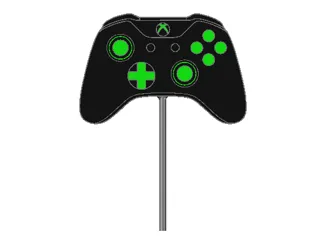 Game Controller Cupcake Topper