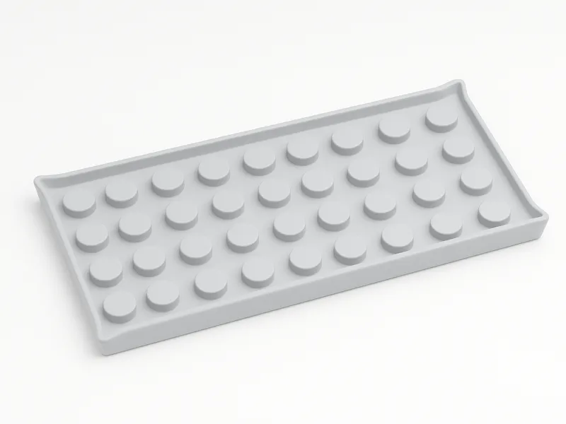Praktische Seifenschale mit Abflussdesign