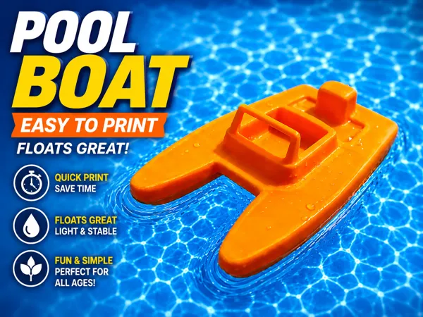Bateau flottant pour piscine et bain