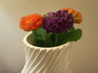 Modern Spiral Vase