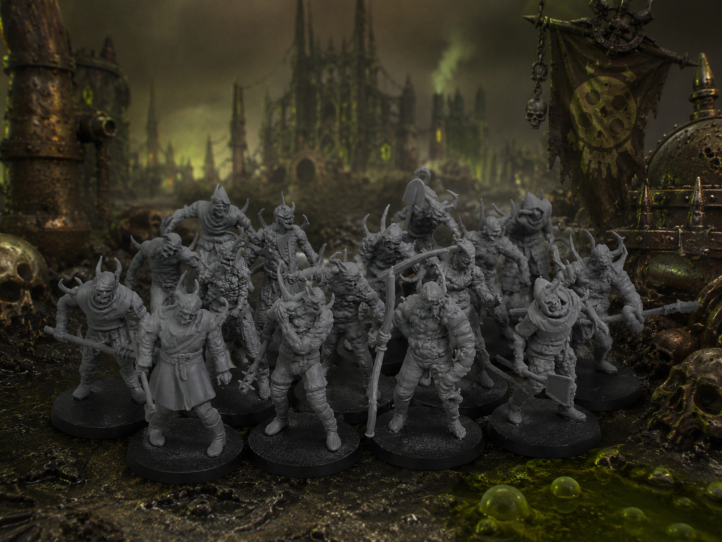 Infected Plague Horde Zombie Walkers