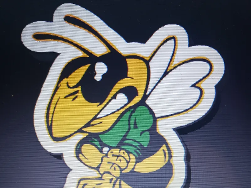 Yellow Jacket team ligh box