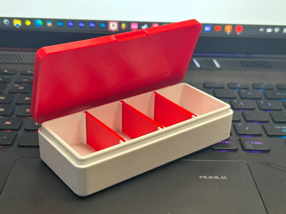 Portable Storage Box With Customized Partitions by Proline - MakerWorld