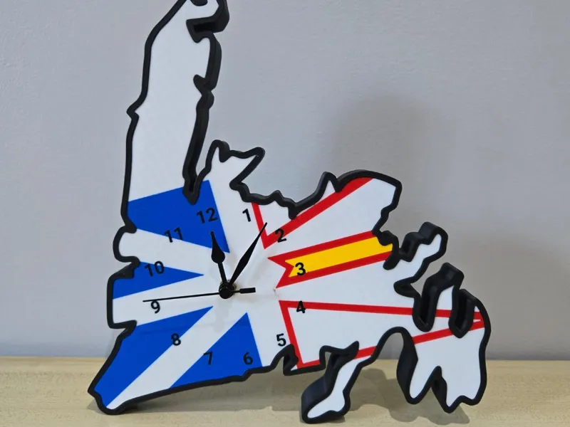 Newfoundland Wall Clock