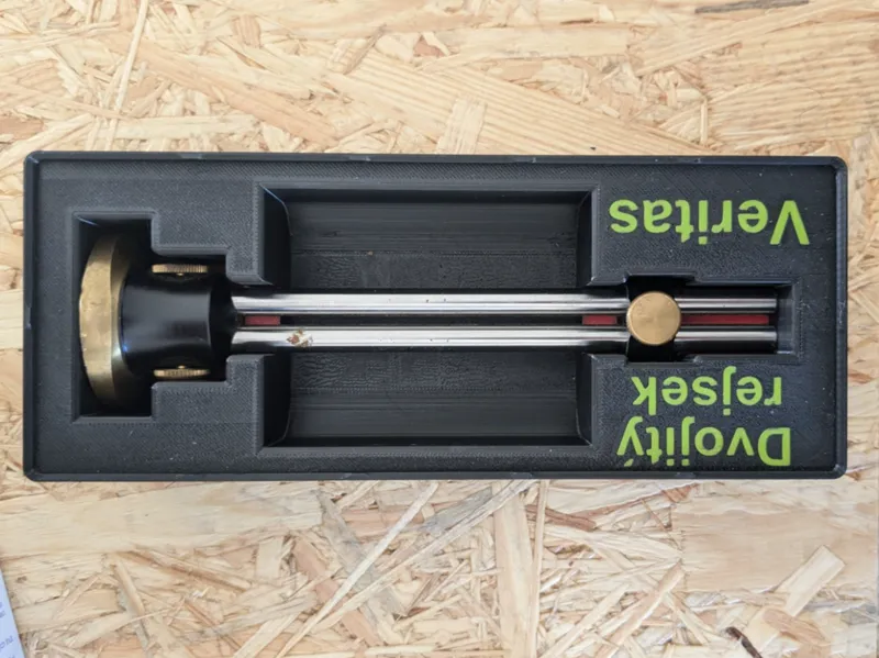 Gridfinity 5x1x9U Box for marking gauge Veritas