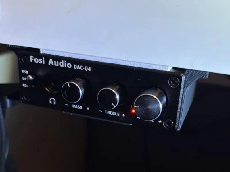 Fosi Audio DAC-Q4 Under Desk Mount