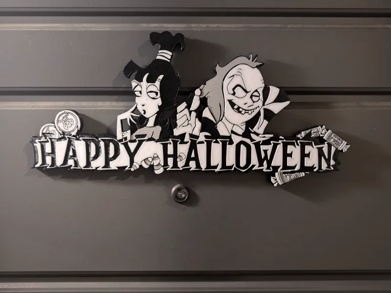 Nostalgia Halloween Sign