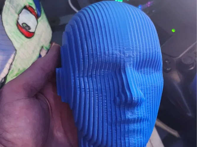 Big (enuff) Hooman Layer Sculpted Head