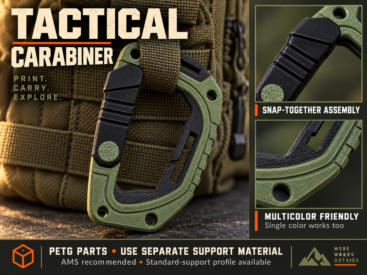 Tactical Carabiner - 1
