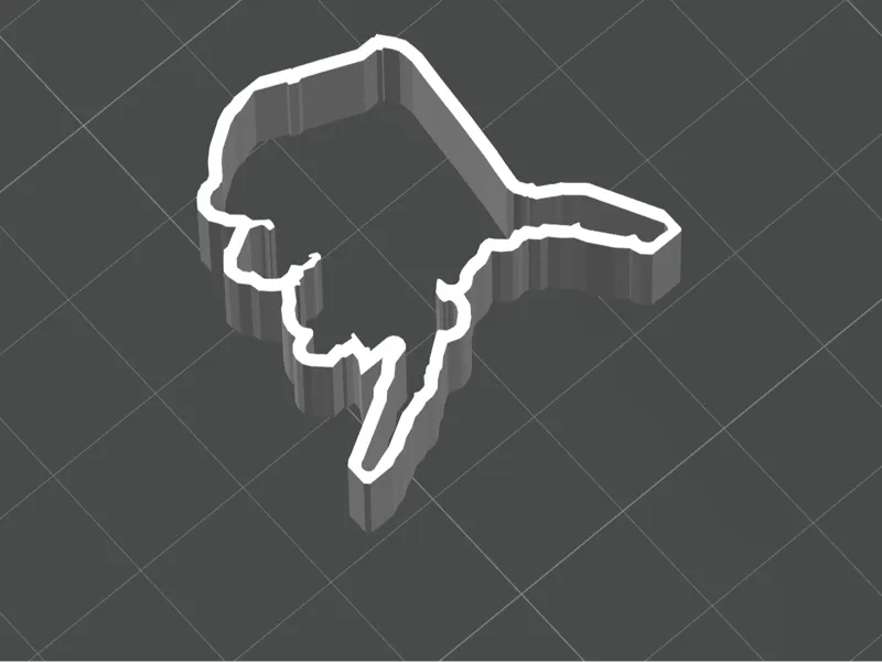 Alaska shaped Clay\Other Cookie Cutter