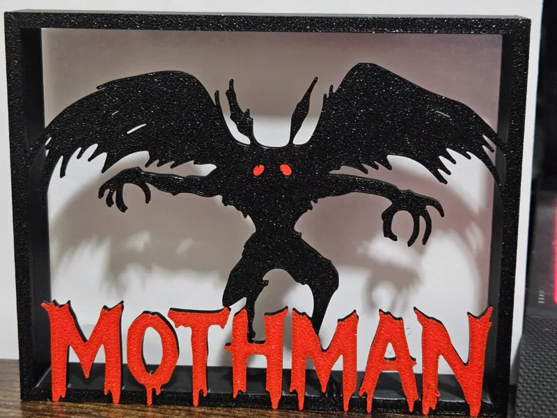 Winged Terror: Mothman Frame