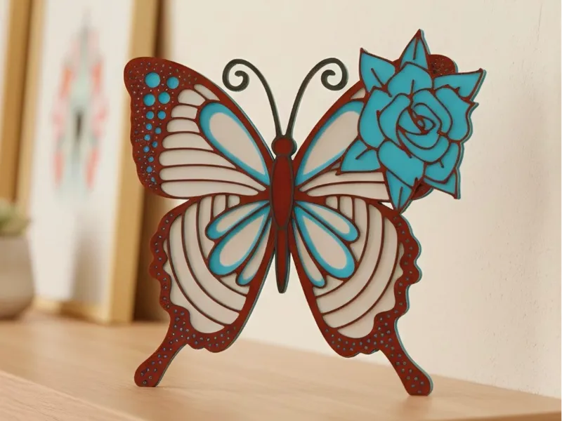 Customizable Butterfly - Layered design