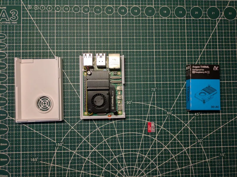 Raspberry Pi 5 snap fit Case