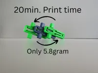 Motor Snap Fidget/20min. Print time/Only 5.8gram