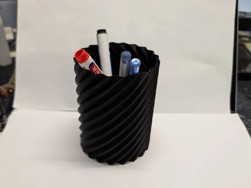 Spiral Pen Holder – Quick Vase Mode Print only 50m