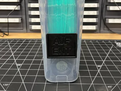 3D Filament ID Card Holder
