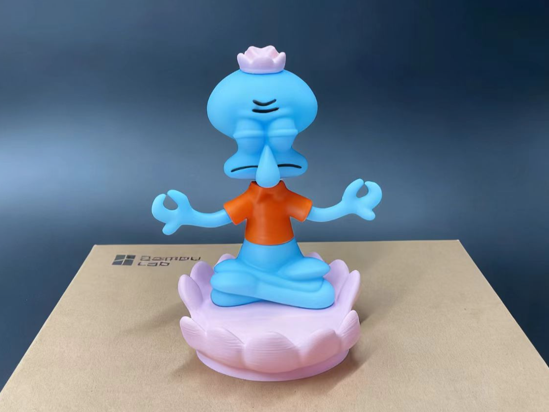 章鱼哥手机支架拆件分色（NO AMS)