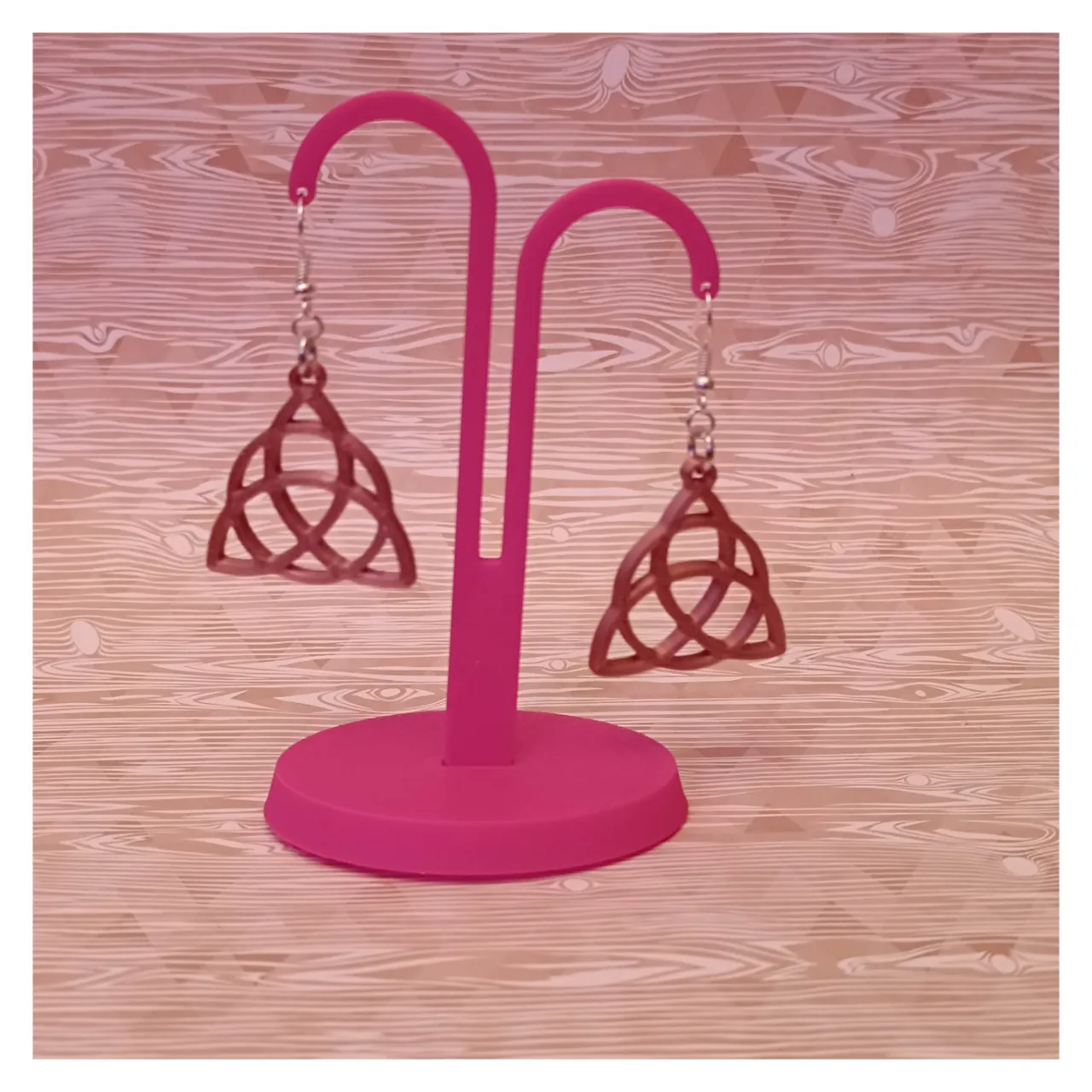 Pendientes triqueta view 3
