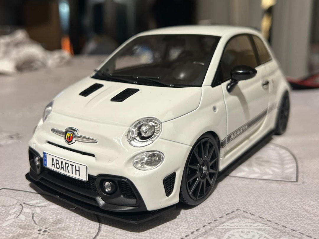 Presa d'aria cofano fiat 500/595 abarth 1\18