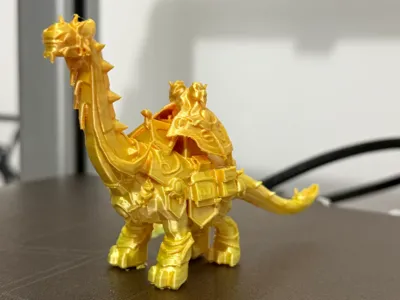 Trader's Gilded Brutosaur -World Of Warcraft Mount