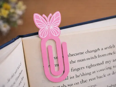 Butterfly Bookmark Clip