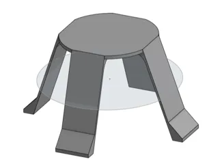 downlight cover for 80mm hole, 50mm raise