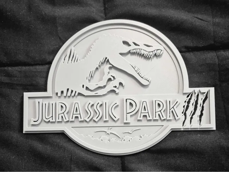 Jurassic Park 3 Plaque