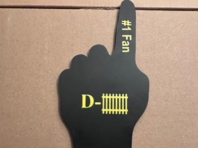 #1 Fan Finger Offense Defense