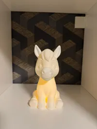 Lampe déco âne à LED — photo 3