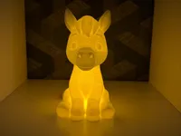Lampe déco âne à LED — photo 2