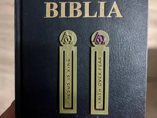 Alpha And Omega Christian Bookmark
